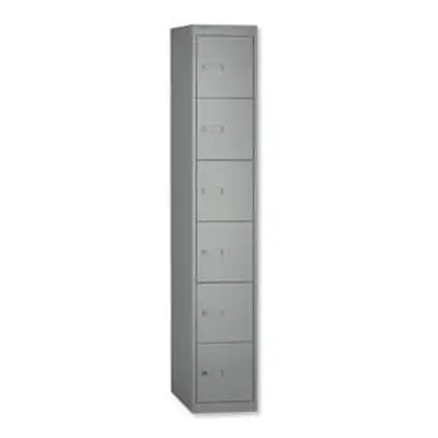 Bisley Locker Deep Steel 6-Door W305xD457xH1802mm