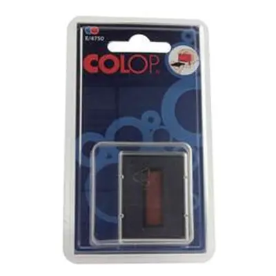 COLOP E/4750 Replacement Ink Pad Blue/Red (2 Pack) E4750