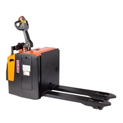 Vulcan Premium Fully Powered Pallet Truck; Fork Len 1150 Black/Orange