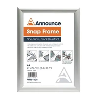 Announce Snap Frame A4 PHT01808