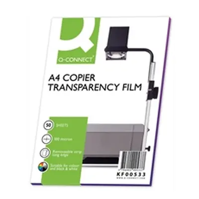 Q-Connect Laser Copier OHP Film (50 Pack) KF00533