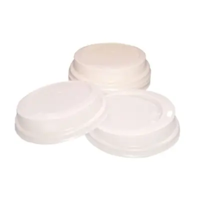 35cl Paper Cup Sip Lids White (Pack of 100) MXPWL90