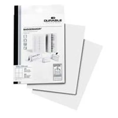 Durable Badgemaker Insert Sheets A6 (Pack of 80) 142002