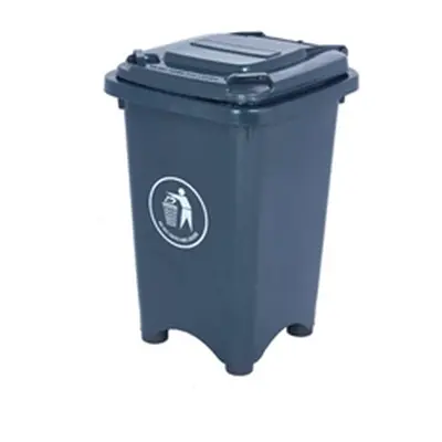 Static Bin; 50L; 30% Recycled Polyethylene; Dark Grey