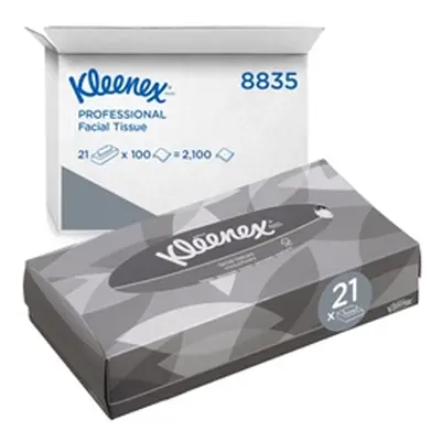 Kleenex Facial Tissues Box 100 Sheets (21 Pack) 8835