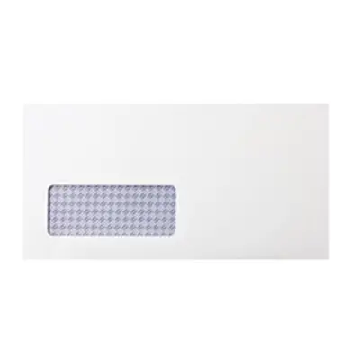 Q-Connect DL Envelope Window Self Seal 80gsm White (250 Pack) KF07557