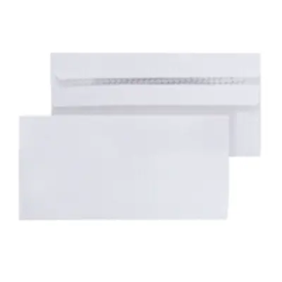 Self Seal White DL Envelope 80gsm (1000 Pack)