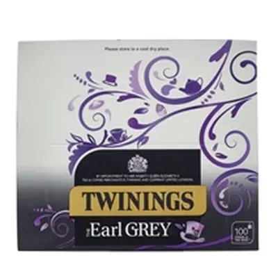 Twinings Earl Grey String and Tag Tea Bags (100 Pack) F09363