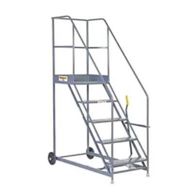 Easy Climb Steps - 600mm Platform - 7 Tread - Grey