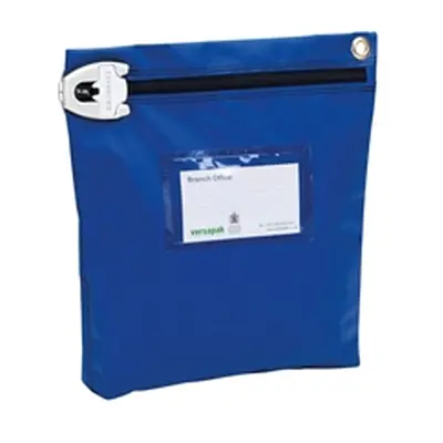 Versapak High Security Pouch 267x267x50mm Blue CCB1T2SEAL