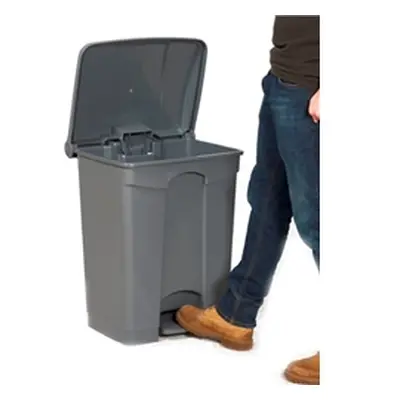 Pedal Bin; 68L; Polypropylene; Grey