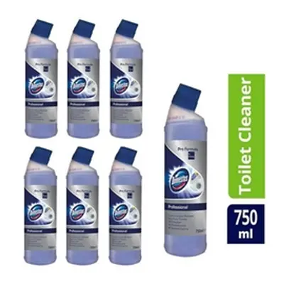 Domestos Professional Toilet Cleaner & Limescale Remover 750ml PACK 6