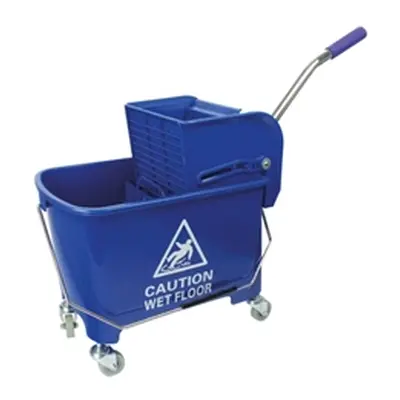 Mobile Mop Bucket and Wringer 20 Litre Blue 101248 BLU