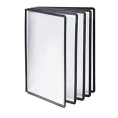 Durable Sherpa Display Panel A4 Black (10 Pack) 5606-01