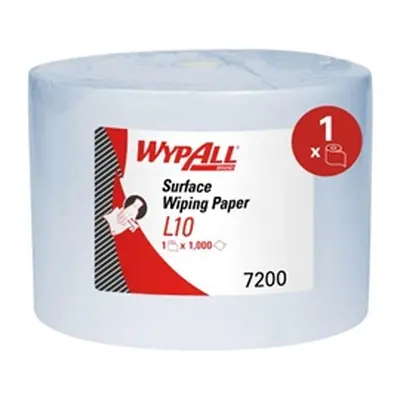 Wypall L10 Extraplus Wipes 1000Sht Blue 7200