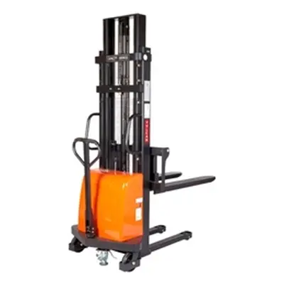 Vulcan Semi Electric Stacker Lift Height mm: 1600; Steel; Black/Orange