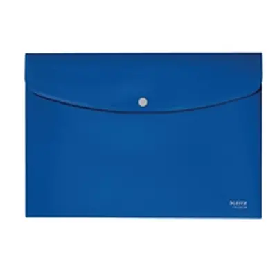 Leitz Recycle Document Wallet Plastic A4 Blue (Pack of 10) 46780035