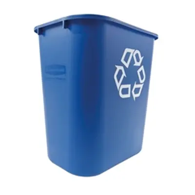 Rubbermaid Wastebasket Polyethylene Rectangular 26.6 - 2956-73-BLU