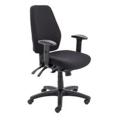 Call Centre Chair Without Seat Slide - Black - CH0905BK