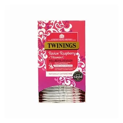 Twinings Revive Raspberry/Hibiscus/Vit C Mesh Tea Bags Pyramid Pack 15