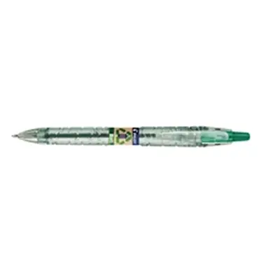 Pilot B2P Ecoball Ballpoint Med Green (Pack of 10) 4902505621611