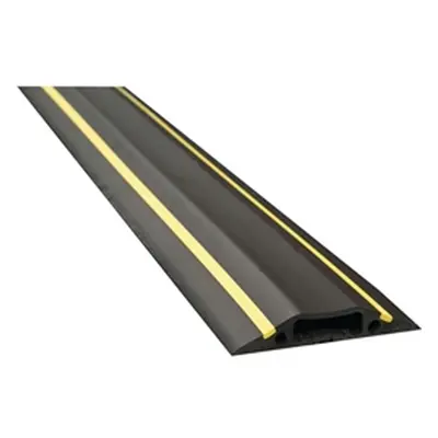 D-Line Black/Yellow Medium Hazard Duty Floor Cable Cover 9m