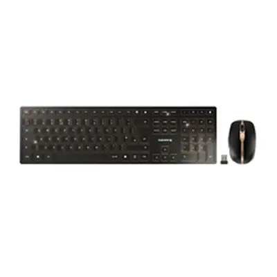 Cherry DW 9100 Slim USB Wireless Keyboard and Mouse Set Black/Bronze