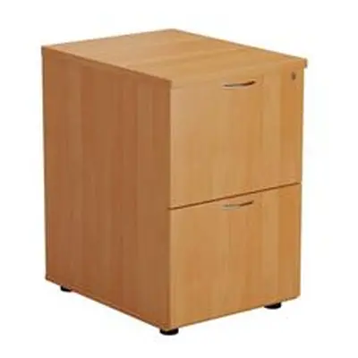 Mezzo 2 Drawer Filing Cabinet - Beech - TES2FCBE2