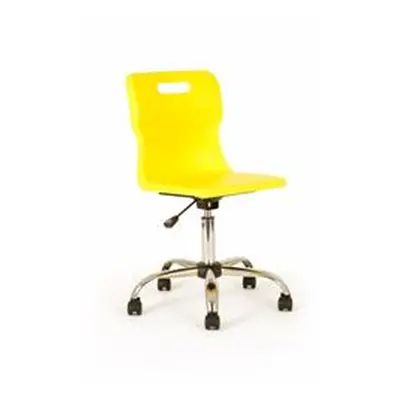 Titan Swivel Senior Chair - 435-525mm Seat Height - Yellow - T35-Y