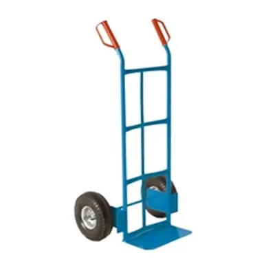 Traditional Tubular Hand Truck Capacity 100kg Blue