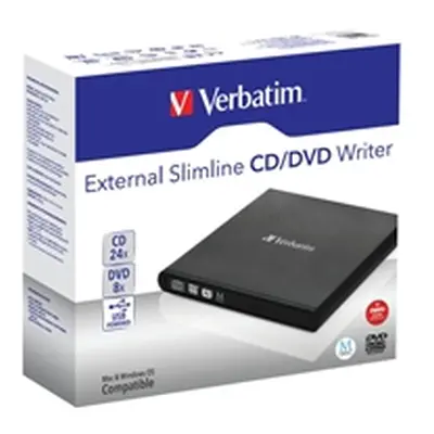 Verbatim Black Mobile DVD Rewriter USB 2.0