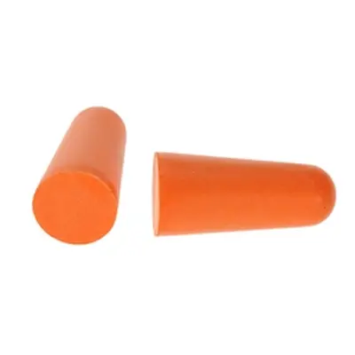 PU Foam Ear Plug (200 pairs) (Orange)