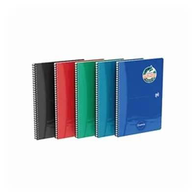 Oxford Oceanis Wirebound Notebook Ruled A4 Assorted (Pack of 5)