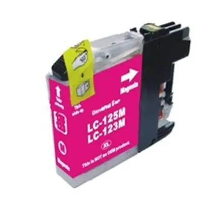 Alpa-Cartridge Compatible Brother Magenta Ink Cartridge LC123M