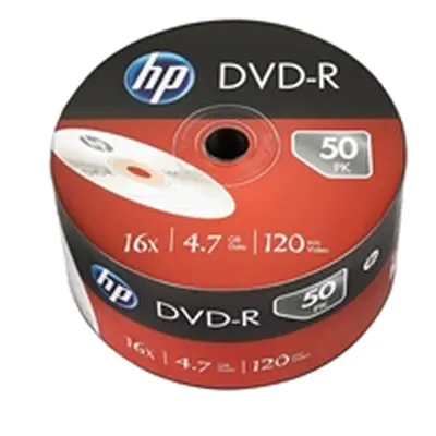 HP DVD-R 16X 4.7GB Wrap (50 Pack) 69303