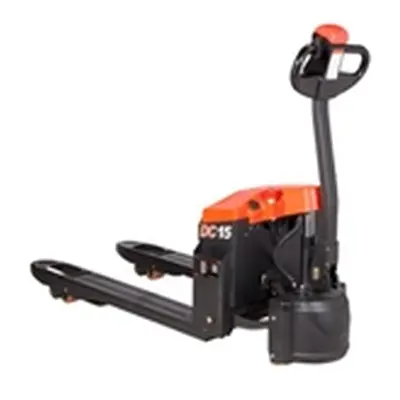 Vulcan Fully Powered Pallet Truck; Fork Length mm: 1150; Black/Orange