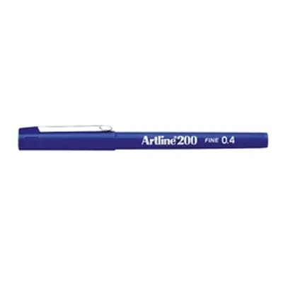 Artline 200 Fineliner Pen Fine Blue (12 Pack) A2003