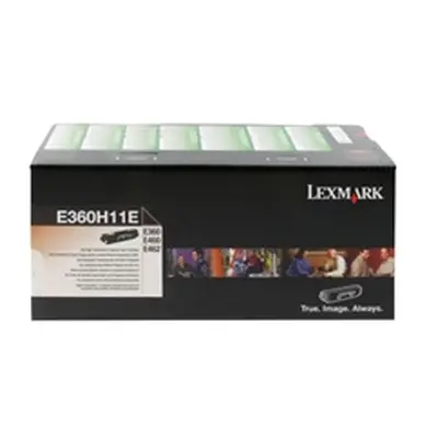 Lexmark E360H11E Yield: 9,000 Pages High Yield Return Program E360H11E