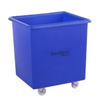 Proplaz Xtra Food Grade Polyethylene Mobile Tapered Truck; 118L; Blue