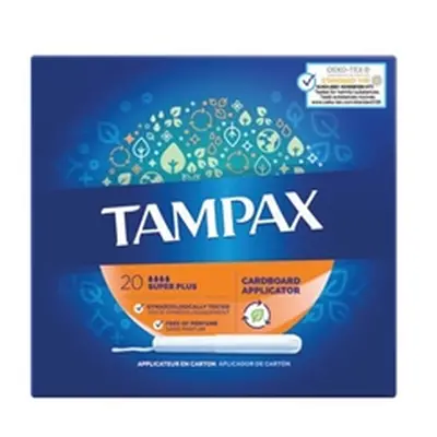 Tampax Blue Super+ Tampons x20 (Pack of 8) 98514