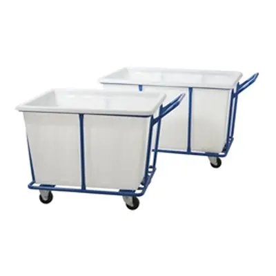 Large Container Trolley; 350L; Black/White