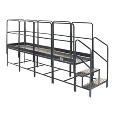 Platform System - 4x750Hmm Plat. - 2 Tread Unit & 9 Guards