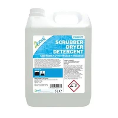 2Work Scrubber Dryer Detergent 5 Litre