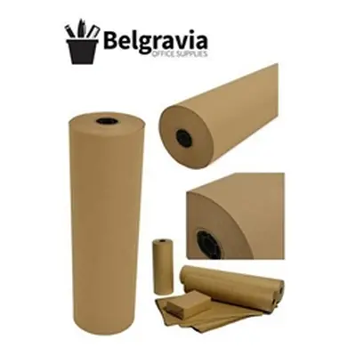 Belgravia Kraft Brown Paper Roll 600mmx200m