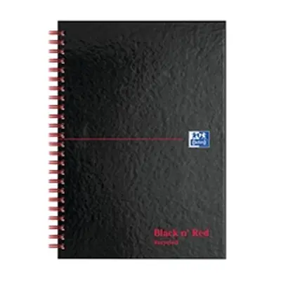 Black n Red Book Wirebound Recycled 90gsm 192pp A5 - 100080113