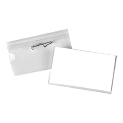 Announce Pin Name Badge 40x75mm (100 Pack) PV00929