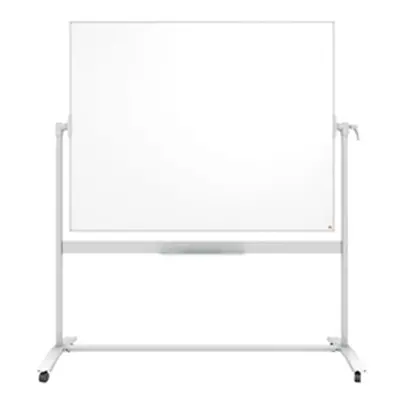 Nobo Enamel Magnetic Mobile Whiteboard 1500x1200mm 1901035