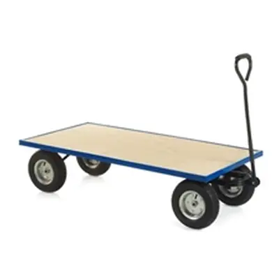 Industrial General Purpose Truck; Plywood Base 500kg; Blue/Veneer