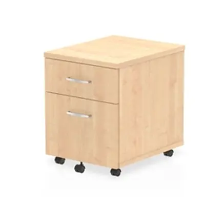 Impulse Mobile Pedestal 2 Drawer Maple - I000244