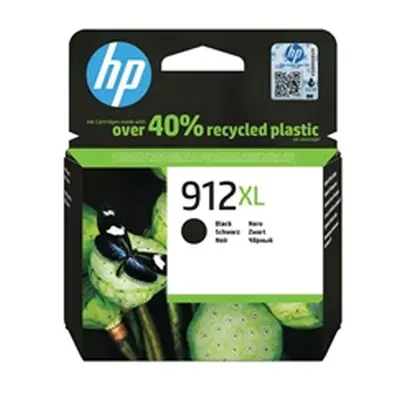 HP 912XL Original Ink Cartridge High Yield Black 3YL84AE